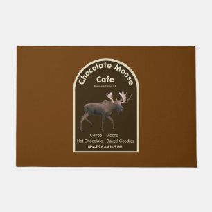 Paillasson Chocolat Moose Café