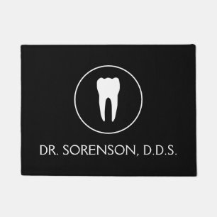 Paillasson Choisissez votre natte de nom de dentiste de