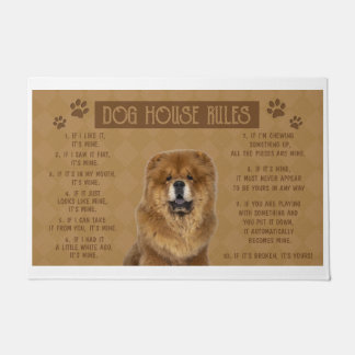 Paillasson Chow Chow Dog House Rules, If It's Brock, It’s You
