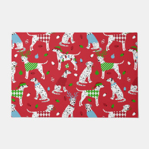 Paillasson Christmas Dalmatian Doormat