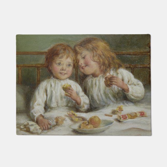 Paillasson Christmas Morning (par Joseph Clark) (Devant)
