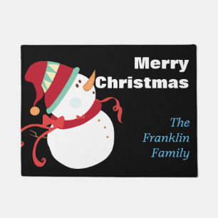 Paillasson Christmas Snowman - Personnalisé