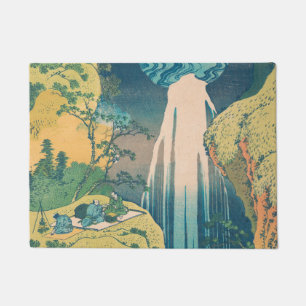 Paillasson Chutes d'Amida d'Hokusai Japon Cascade 