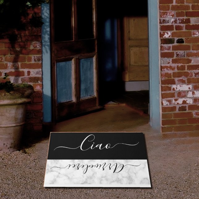 Paillasson Ciao - salutations en italien no4 Doormat (Créateur téléchargé)