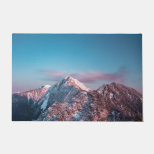 Paillasson Ciel magique au-dessus de la montagne Storžič, Slo