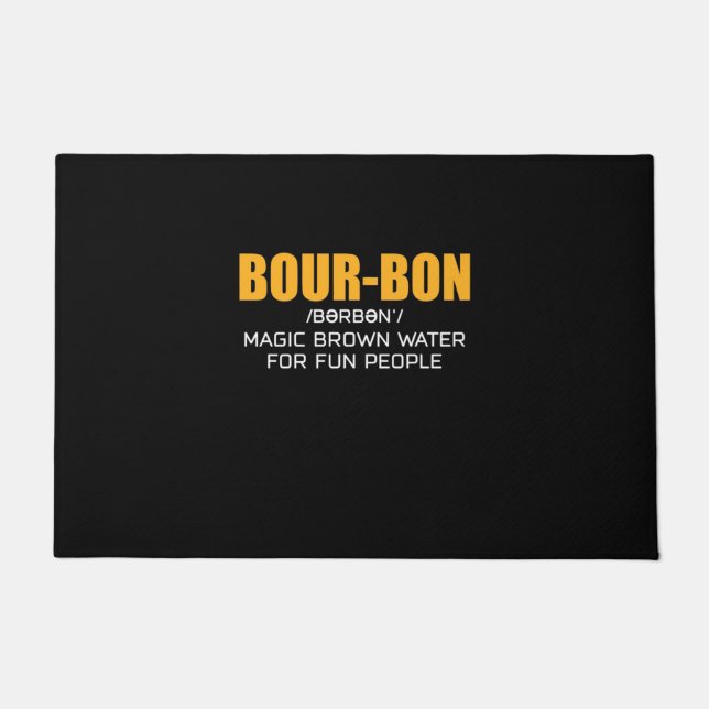 Paillasson Cigar Lover | Bourbon Magic Brown (Devant)