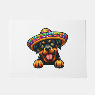 Paillasson Cinco de Mayo Rottweiler Mexique Célébration