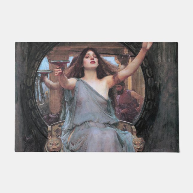 Paillasson Circe Offrant la Coupe à Odysseus, Waterhouse (Devant)