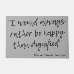 Paillasson Citation de Jane Eyre I