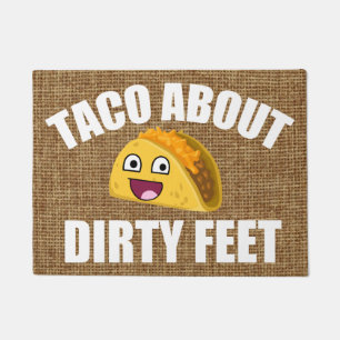 Paillasson Citation drôle de taco