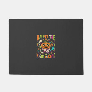 Paillasson Citrouille Halloween Cool Jack Lantern