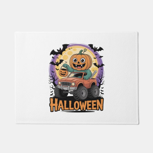 Paillasson Citrouille joueur (Devant)