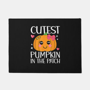 Paillasson Citrouille le plus froid dans le Patch Halloween T