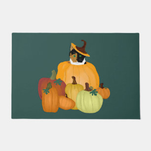 Paillasson Citrouille Patch Porte de chat Mat