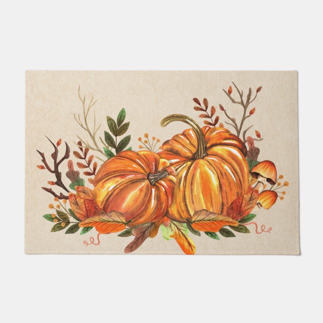 Paillasson Citrouilles d'automne (Devant)