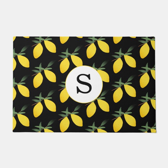 Paillasson Citrus Monogram Lemon (Devant)