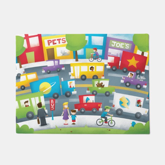 Paillasson City Street (Devant)