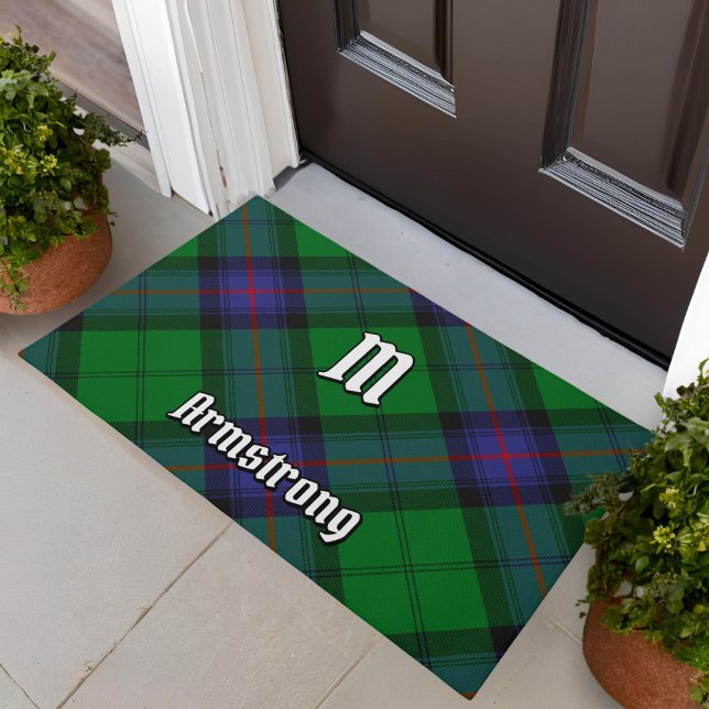 Paillasson Clan Armstrong Tartan Doormat (Créateur téléchargé)