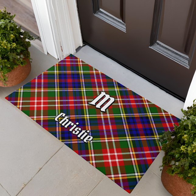 Paillasson Clan Christie Tartan (Créateur téléchargé)
