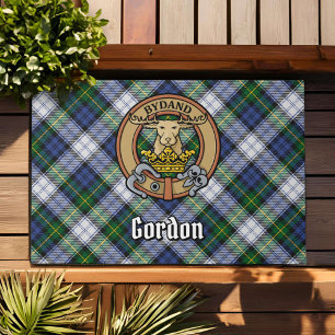 Paillasson Clan Gordon Crest sur le tatan de robe