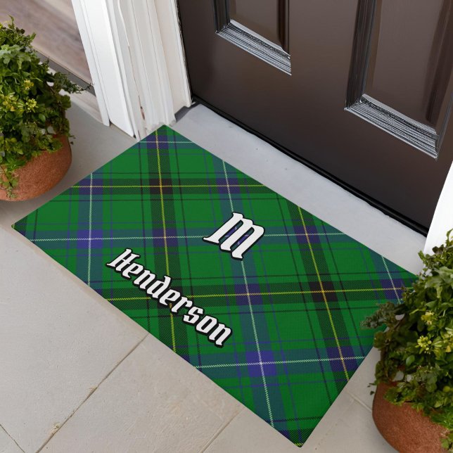 Paillasson Clan Henderson Tartan (Créateur téléchargé)