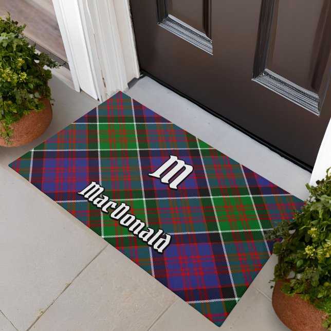 Paillasson Clan MacDonald de Clanranald Tartan Doormat (Créateur téléchargé)