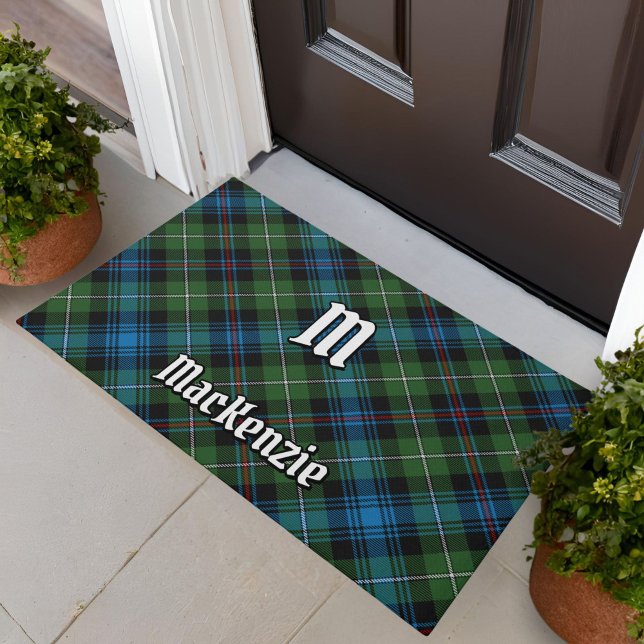 Paillasson Clan MacKenzie Tartan Doormat (Créateur téléchargé)