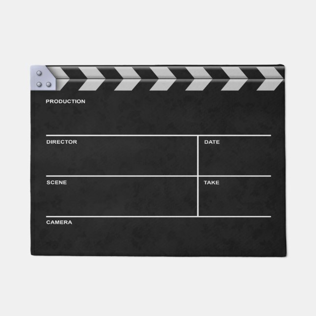 Paillasson Clapboard Cinéma (Devant)