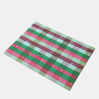 Paillasson Classic Christmas Stripes Pattern