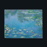 Paillasson Claude Monet<br><div class="desc">Nymphéas - Claude Monet,  Huile sur toile,  1906</div>