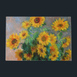 Paillasson Claude Monet - Bouquet de tournesols<br><div class="desc">Bouquet de tournesols / Bouquet de tournois - Claude Monet,  Huile sur toile,  1881</div>