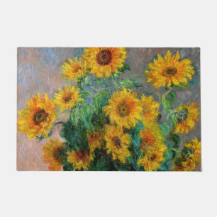 Paillasson Claude Monet - Bouquet de tournesols
