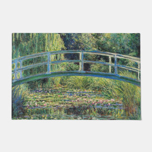 Paillasson Claude Monet - Etang Lily et Pont Japonais