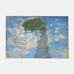 Paillasson Claude Monet - La Promenade, Femme avec un Parasol