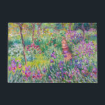 Paillasson Claude Monet - Le jardin d'Iris à Giverny<br><div class="desc">Jardin d'Iris à Giverny / Jardin d'Artiste à Giverny - Claude Monet,  1899-1900</div>