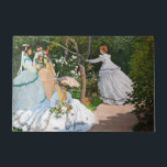 Paillasson Claude Monet - Les femmes dans le jardin<br><div class="desc">Femmes dans le jardin / Femmes au jardin - Claude Monet,  Huile sur toile,  1866</div>