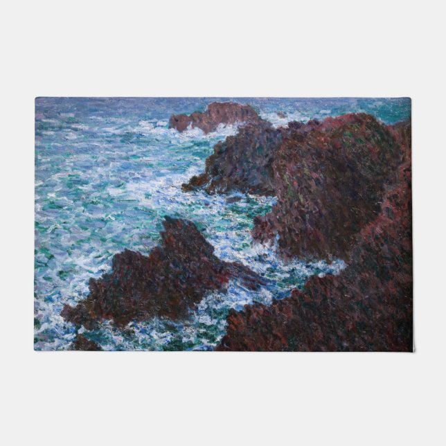 Paillasson Claude Monet - Les Rochers à Belle-Ile, Côte sauva (Devant)