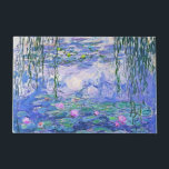 Paillasson Claude Monet Water Lilie L'Art Impressionniste Fra<br><div class="desc">Claude Monet Water Lilies Art French Impressionist Water Lilies (ou Nympheas) est une série d'environ 250 peintures à l'huile de l'impressionniste français Claude Monet. Les peintures représentent le jardin fleuri de Monet à Giverny.</div>