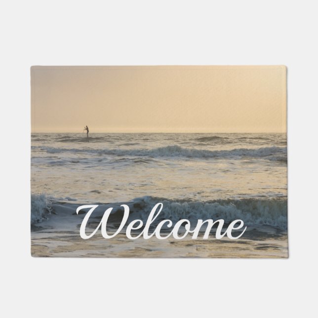 Paillasson Cocoa Beach Paddleboard Welcome Pormat (Devant)