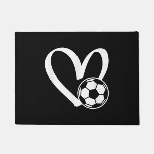 Paillasson Coeur de balle de football