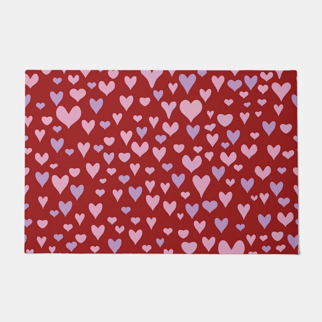Paillasson Cœurs de la Saint-Valentin  (Devant)