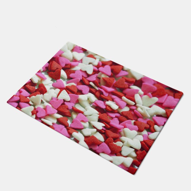 Paillasson Cœurs de la Saint-Valentin (Incliné)