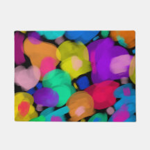 Colorful watercolor print