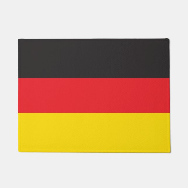Paillasson Combinaison de 3 couleurs, Drapeau (Devant)