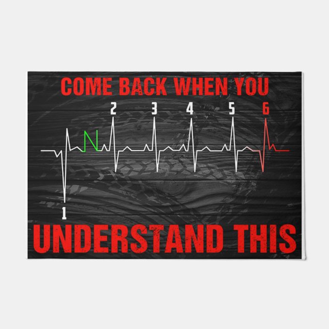 Paillasson Come Back When You Understand This (Devant)
