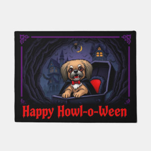 Paillasson Comptez Pékin heureux Howl-o-ween