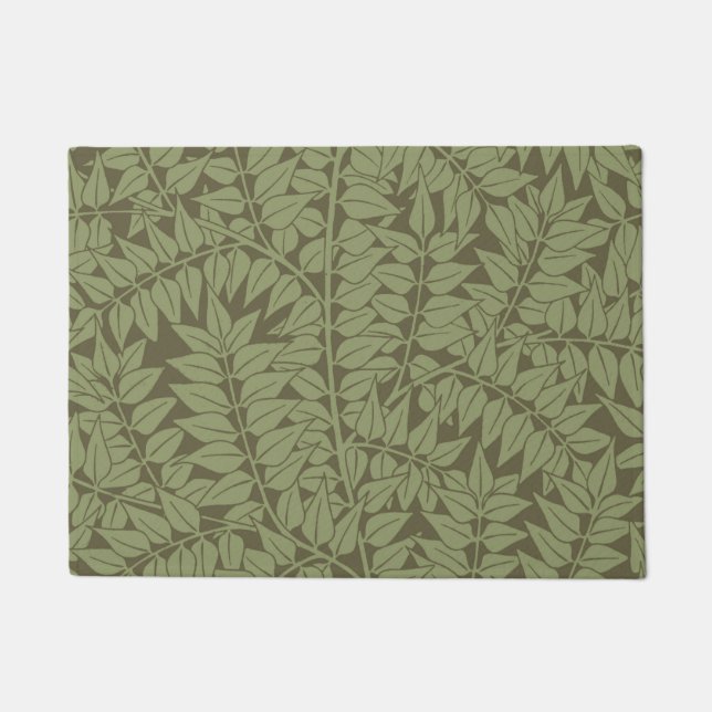Paillasson Conception classique Art Nouveau de branche de Wil (Devant)