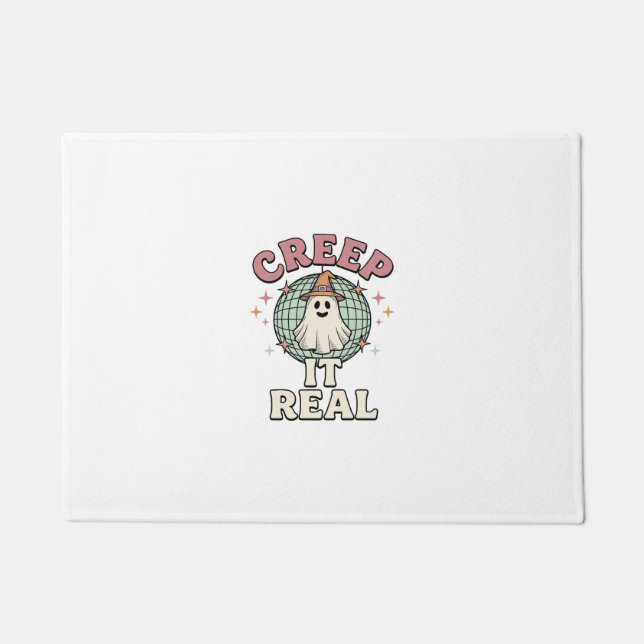 Paillasson Conception de chemise Halloween Ghost Disco Creep  (Devant)