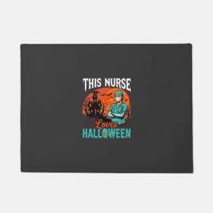 Paillasson Conception de soins infirmiers Halloween épouvanta