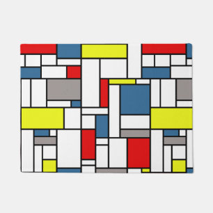 Paillasson Conception de style de Mondrian